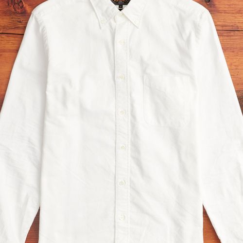 Oxford Button-Down Shirt in White