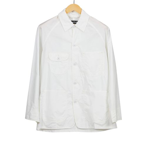 White Poplin Coverall