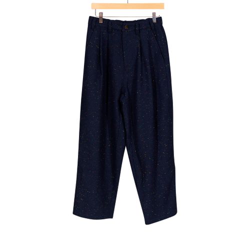 Navy Speckled Pant