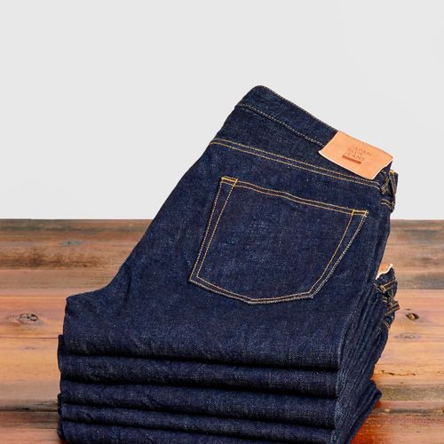 J401-IND "Circle" 14.8oz Selvedge Denim - Classic Straight Fit