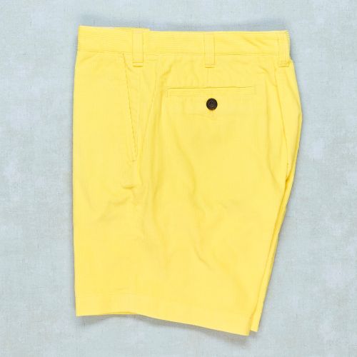 Drake's Yellow Cotton Corduroy Shorts (NOS)