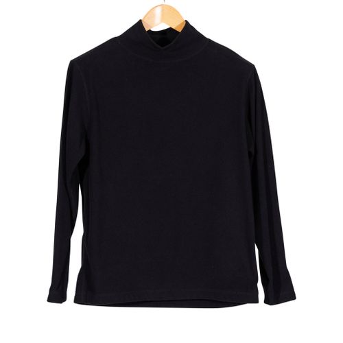 Polar Fleece Turtle Neck Black