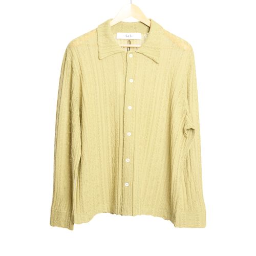 Riku Shirt Fine Mint Wool