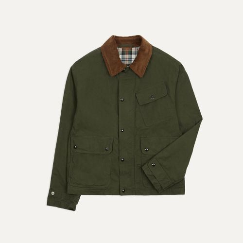 Green Waxed Cotton Wader Jacket