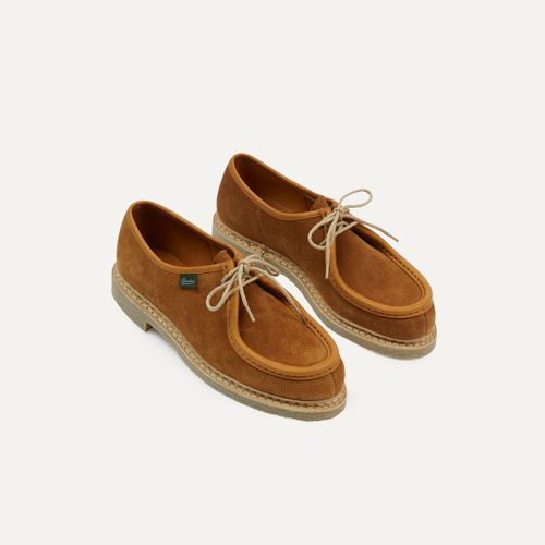 Paraboot Micka Whiskey Suede Derby Shoe