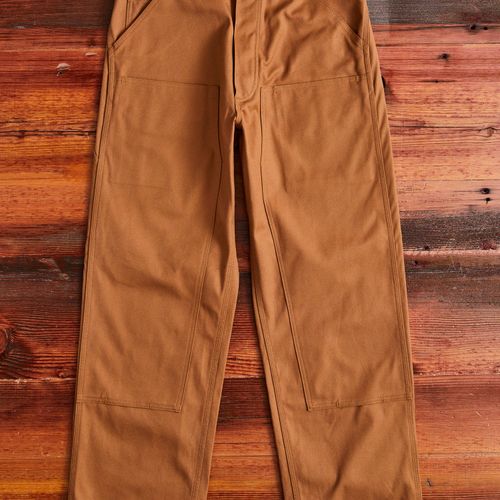 W Sprayer 5 Pants in Brown Duck Canvas