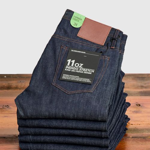 UB222 11oz Stretch Selvedge Denim - Tapered Fit