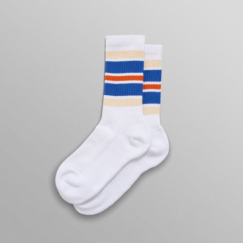 Trek Sock White/Multi Sports Stripe