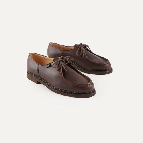 Paraboot Michael Brown Calf Leather Derby Shoe