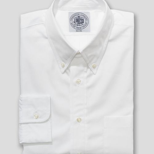 White Broadcloth Dress Shirt