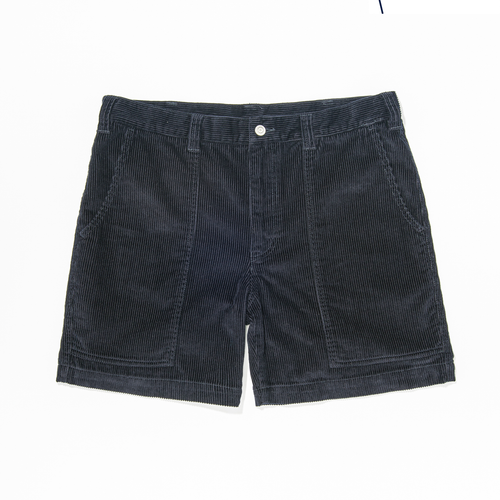 Corduroy Shorts - Navy