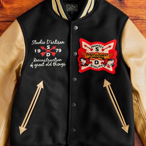 Anniversary Stadium Jacket in Black