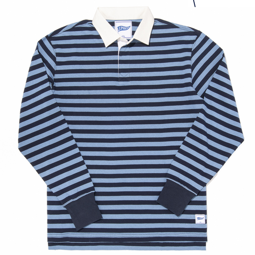 Blue/navy Stripe Rugby Shirt