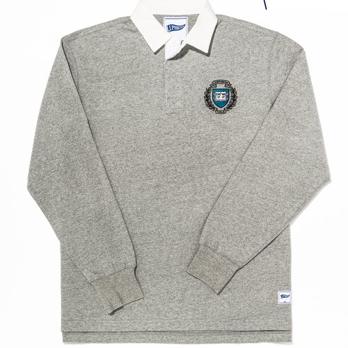 Yale Rugby Shirt - Grey