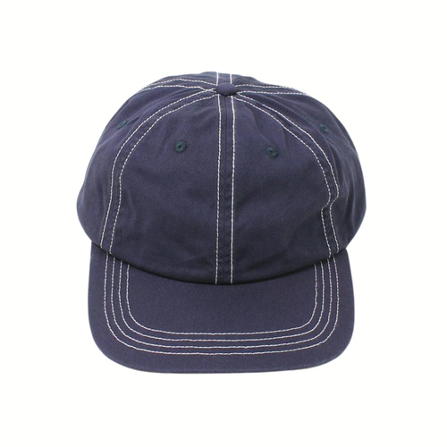 Felco New Shape Stone Washed Twill Blank BB Cap- Navy