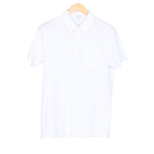 Sea Island Cotton Short Sleeve Polo