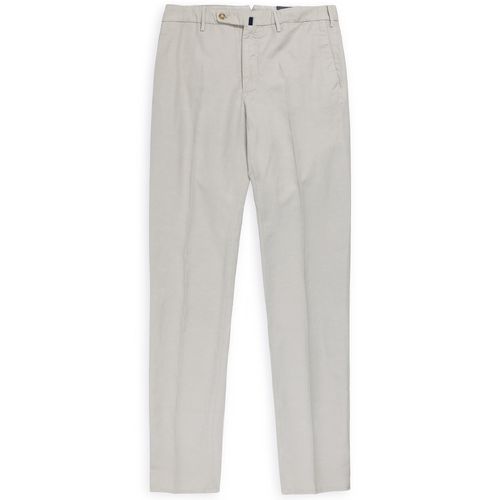 Incotex Chinolino Regular Trousers: Beige