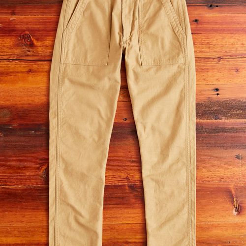 Slim Fatigue Pants in Khaki