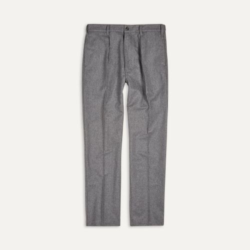 Grey Merino Wool Games Trouser