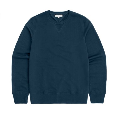 Merz b. Schwanen 346 Sweatshirt: Mineral Blue