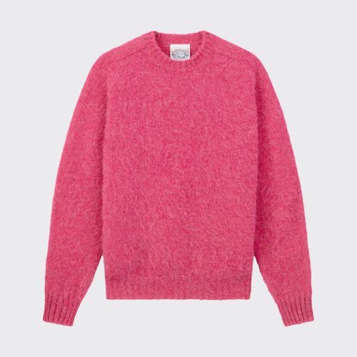 Brushed Wool Crewneck Knit : Sherbert