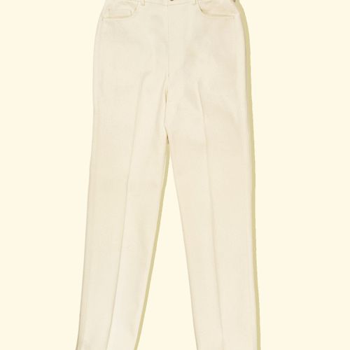 Civilman Trousers - Vanilla ‘Pod’ Flecked DenimCivilman Trousers - Vanilla ‘Pod’ Flecked Denim