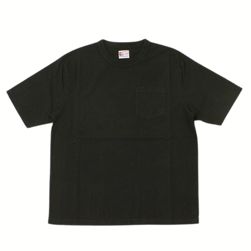 Felco Binder Crew Neck Pocket Tee- Black