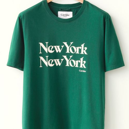 New York New York T-Shirt - Green