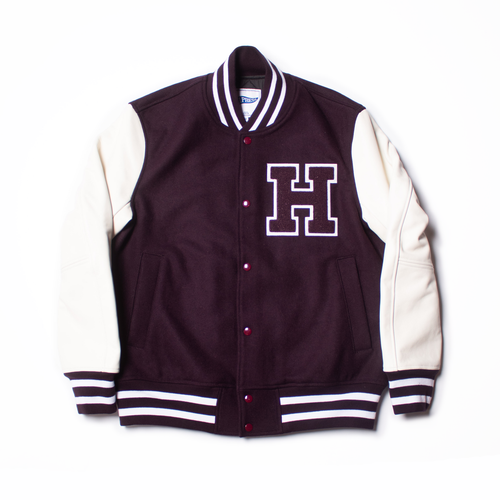 Harvard Varsity Jacket - Burgundy