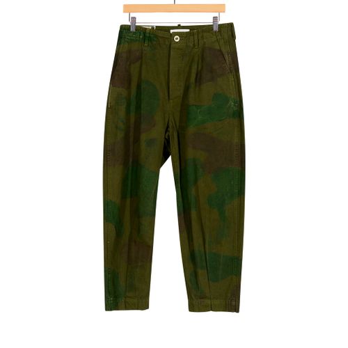 Hand Painted Cargo Green Camo