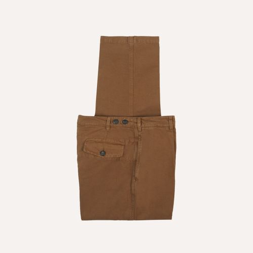 Tobacco Cotton Linen Games Trousers