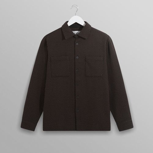 Whiting Overshirt Black/Brown Stepney