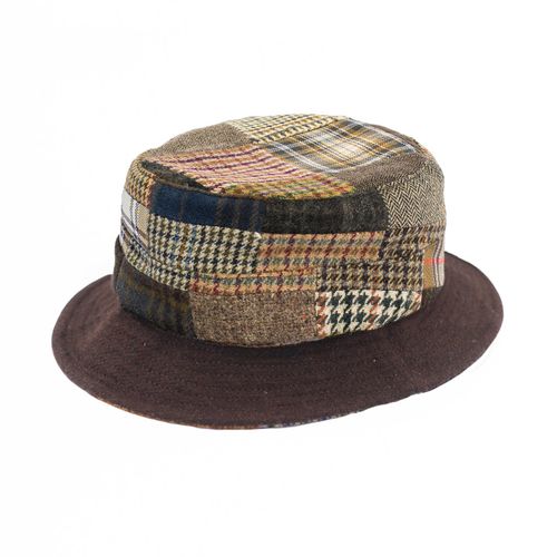 Tweed Bucket Hat - Patchwork