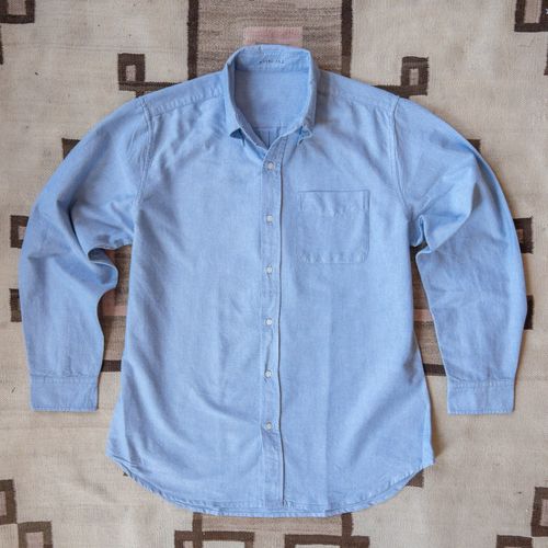 Oxford Cloth Button Down - Vintage Blue