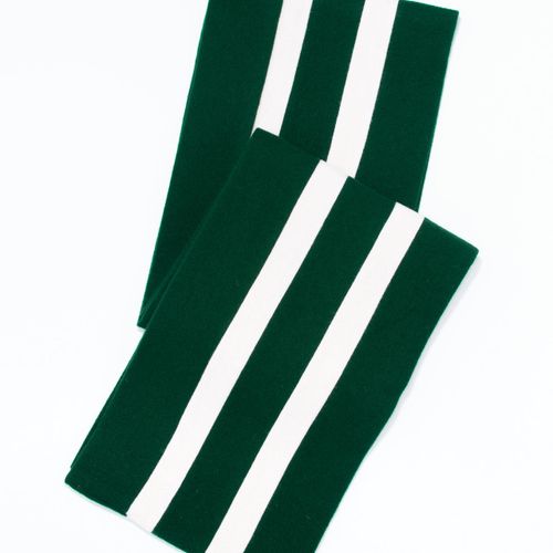 Schoolboy Muffler - Green/white