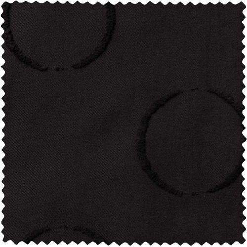 Black Organic Cotton Jacquard