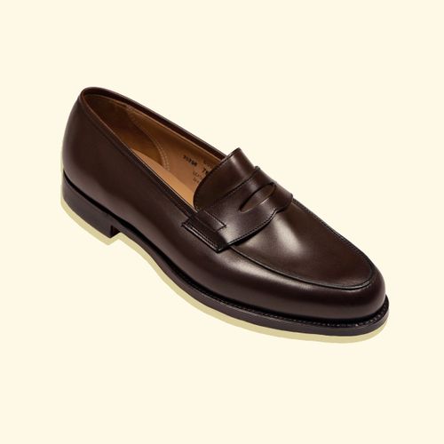 Bodley Penny Loafers by Crockett & Jones for The Anthology - Espresso Burnished CalfBodley Penny Loafers by Crockett & Jones for The Anthology - Espresso Burnished Calf