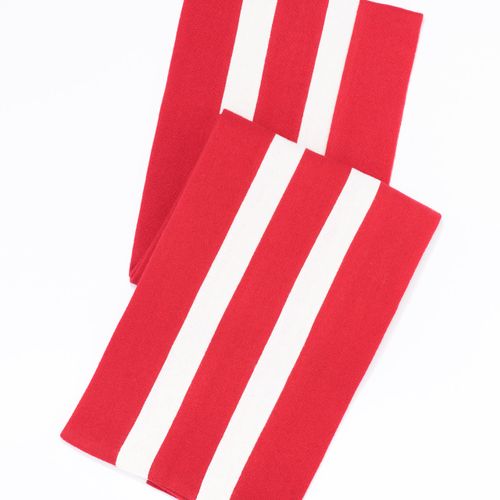 Schoolboy Muffler - Red/white