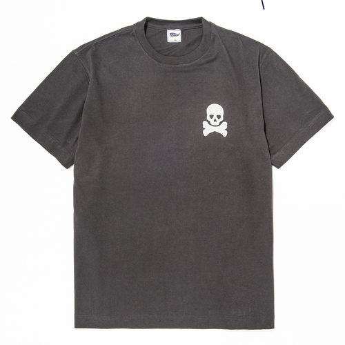 Skull And Crossbones T-shirt - Charcoal