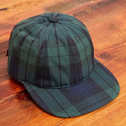 Tartan Cap in Navy