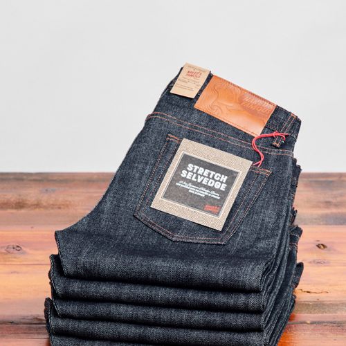 "Stretch Selvedge" 12.5oz Selvedge Denim - Weird Guy Fit