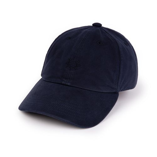 Trunk Washed Cotton Twill Baseball Cap: Navy