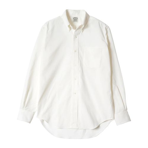 Kamakura Vintage Ivy Button Down Needlecord- White