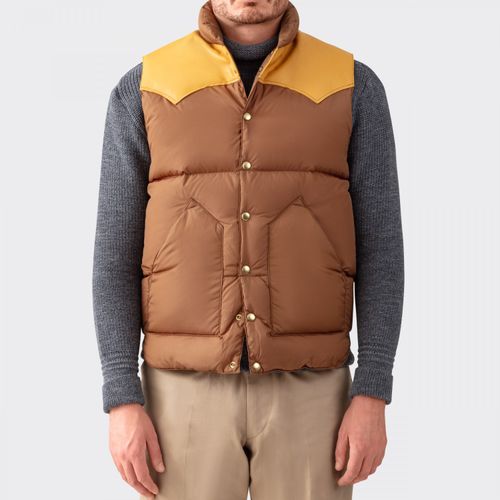 Down Vest : Tobacco