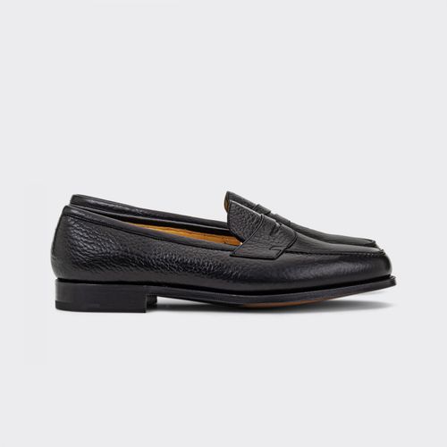 Duke Penny Loafers : Black