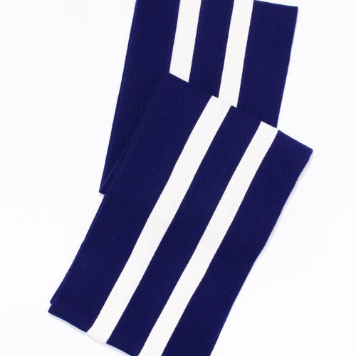 Schoolboy Muffler - Blue/white