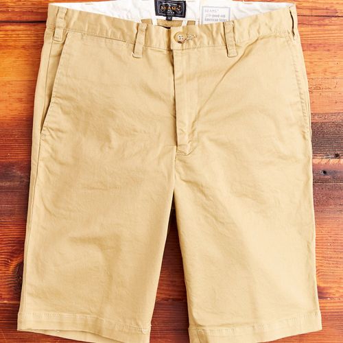 Ivy Chino Shorts in Beige