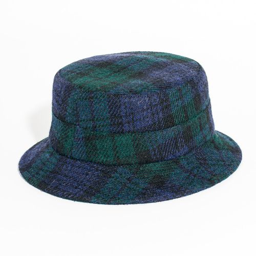 Harris Tweed Bucket Hat - Blackwatch