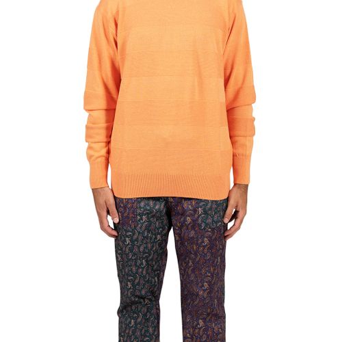 Crewman Border Knit Mandarin