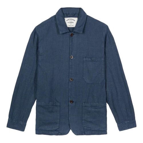 Labura Linen Jacket Navy